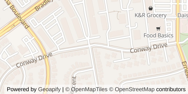 Map of 1 CHESWICK CIRCLE, London South (South X)