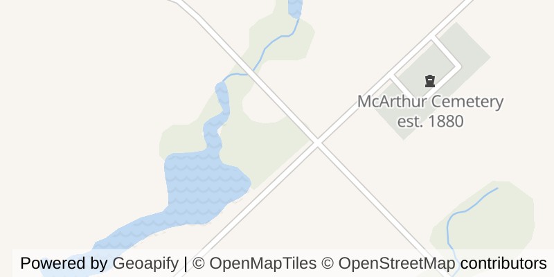 Map of 36352 SECOND LINE, Southwold