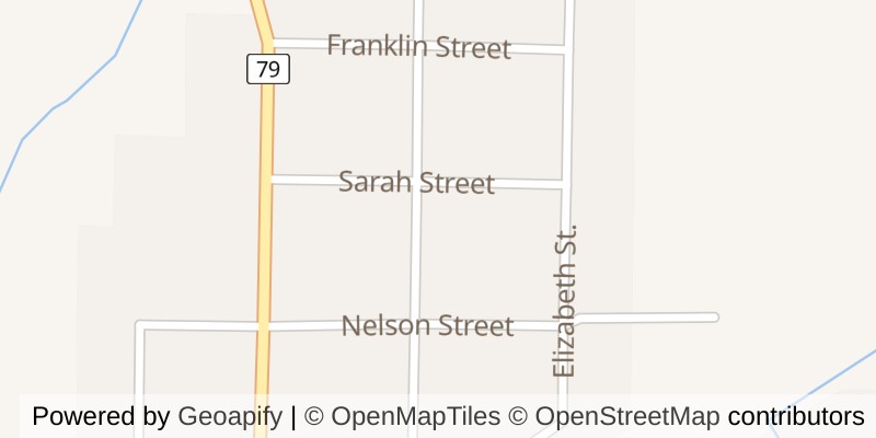Map of 93 SARAH STREET, Lambton Shores (Thedford)