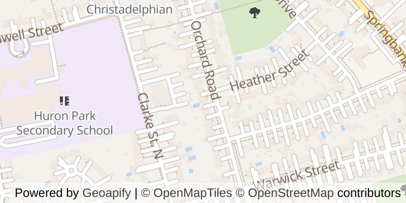 Map of 171 ORCHARD ROAD, Woodstock (Woodstock - North)