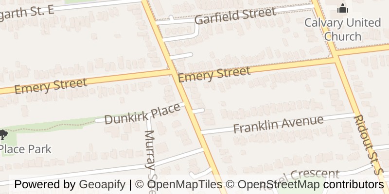 Map of 362 WORTLEY ROAD, London South (South G)