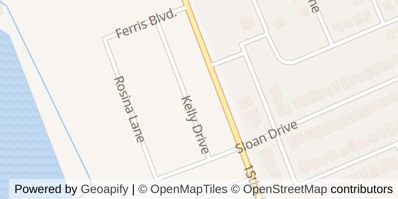 Map of 36 KELLY DRIVE, Zorra (Thamesford)