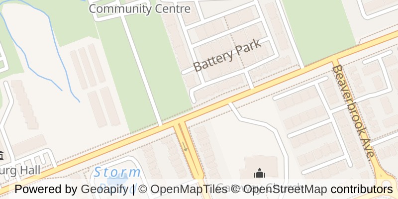 Map of 933 SARNIA ROAD, London North (North M)