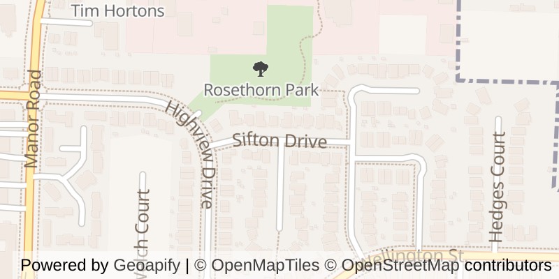 Map of 18 SIFTON DRIVE, St. Thomas