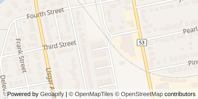 Map of 8 - 105 KING STREET, Tillsonburg