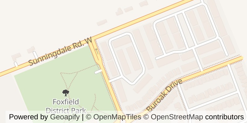 Map of 21 - 2100 DENVIEW AVENUE, London North (North S)