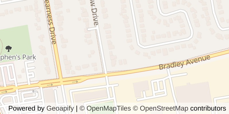 Map of 1050 WILLOW DRIVE, London South (South Y)