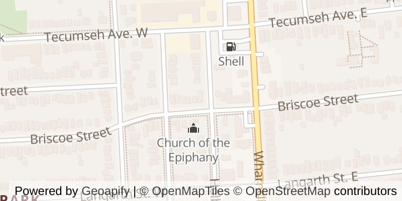 Map of 8 BRISCOE STREET W, London South (South E)