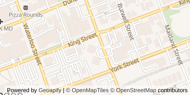 Map of 704 - 363 COLBORNE STREET, London East (East K)