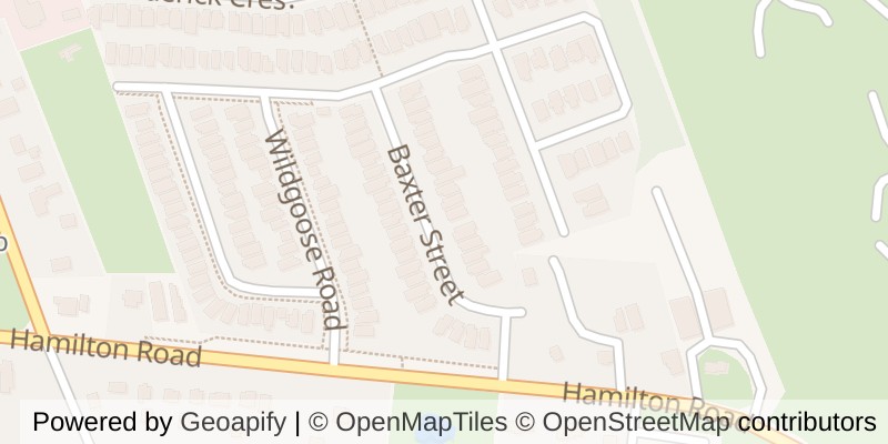 Map of 239 BAXTER STREET, London East (East Q)