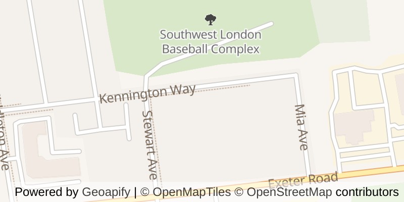 Map of 307 KENNINGTON WAY, London South (South W)