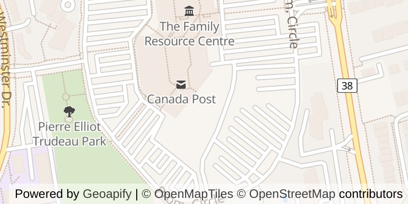 Map of B-3011 - 50 UPPER MALL WAY, Vaughan (Brownridge)