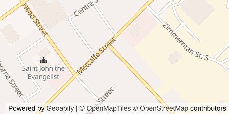 Map of 30 QUEEN STREET, Strathroy-Caradoc (SE)