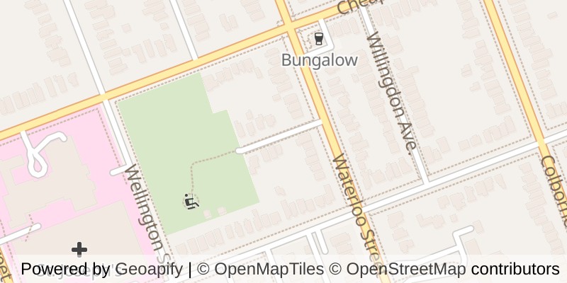 Map of 313 CROMWELL STREET, London East (East B)