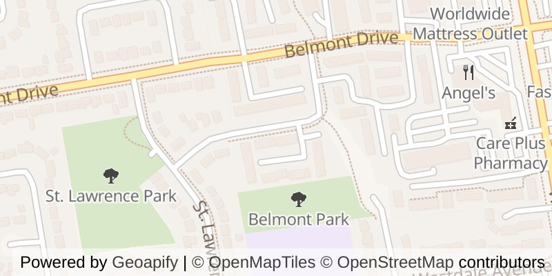 Map of 11 HILLSBOROUGH ROAD, London South (South O)