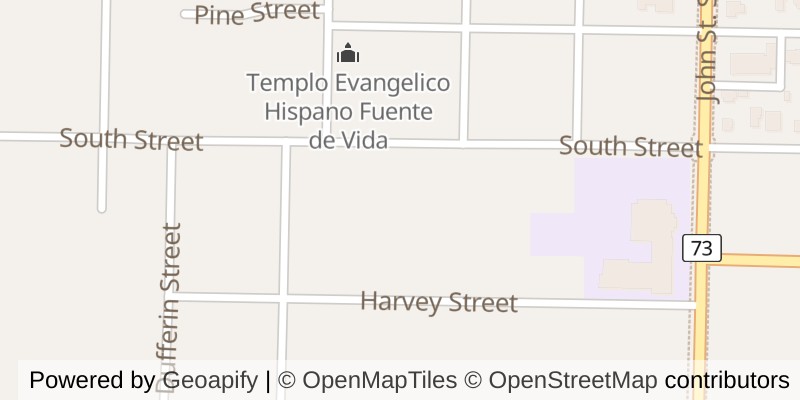 Map of 54 SOUTH STREET W, Aylmer