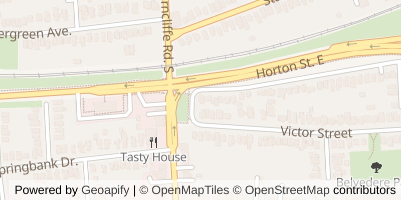 Map of 79 BEACONSFIELD AVENUE, London South (South F)